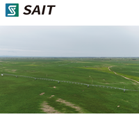 Fabricant chinois d'équipements agricoles avec fonction de fertigation, système d'irrigation à pivot central pour la production agricole