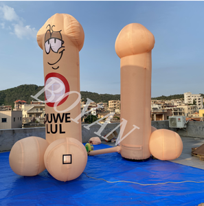 BOYAN-pene inflable gigante para publicidad, 3,5 m de alto, color plateado - Product Image 5