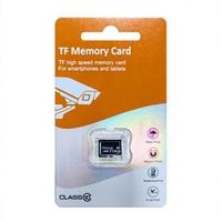 Carte Mini SD OEM Yl32 128 Mo pour Appareil Photo V30 Bleu/Noir Fabriquée en Plastique Durable