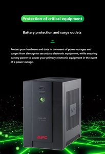 1100VA <span class=keywords><strong>APC</strong></span> <span class=keywords><strong>UPS</strong></span> ของแท้ BX1100CI-CN 660W 230V พร้อมแบตเตอรี่ตะกั่วกรดยาว1.16ม. สำหรับใช้ในบ้าน - Product Image 4