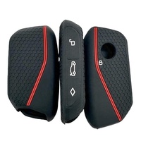 Couvercle de boîtier de clé de luxe en silicone personnalisé de haute qualité du fabricant chinois pour clé de voiture