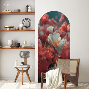 Colgante decorativo Fácil instalación Arco impermeable <span class=keywords><strong>Papel</strong></span> <span class=keywords><strong>de</strong></span> <span class=keywords><strong>pared</strong></span> 3D PVC Peel and Stick Etiqueta <span class=keywords><strong>de</strong></span> <span class=keywords><strong>pared</strong></span> <span class=keywords><strong>para</strong></span> cocina y oficina - Product Image 4