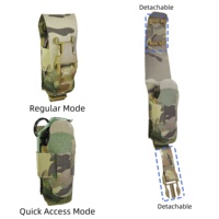 Équipement tactique Molle Convertible MK141 Frag Flashing Grenad Shock Device Size Pouch KC-13 M84 MK3A2 M7290 Dummy Models MU