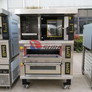 أفران اتفاقية متعددة الوظائف ذات سفينتين مع مدقق صواني كهربائي/يعمل بالغاز - Product Image 6