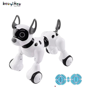Kouyikou Usine En Gros Interactive Tactile Radio Télécommande Musique Son Intelligent Éducatif RC Chien Robot Intelligent - Product Image 3