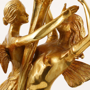 Lámpara de mesa decorativa de mármol de latón para el hogar <span class=keywords><strong>barroco</strong></span> francés, luz francesa de lujo, flor de cerámica, luz de mesa de princesa - Product Image 5