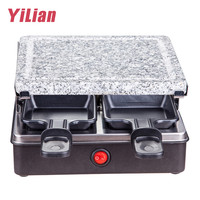 600W bestes Design Grill kleiner Grill Gesundheit Braten Fleisch Steinplatte Grill Raclette Grill maschine zu verkaufen