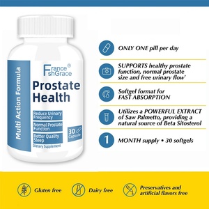 Complément alimentaire GMP Factory Prostate Health Complete Extracts pour hommes, soutient la santé de la prostate, 30 capsules pour la santé de la prostate - Product Image 2