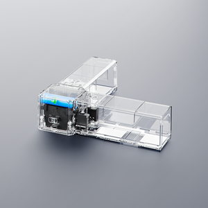 Piège à souris double tueur Conception de cube modulaire Plaque de choc remplaçable Élimination sans contact - Product Image 4