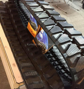 Rubber Track Shoes for Excavator Rubber Tracks for bobcat E20z Excavator yanmar Excavator Rubber Track 400x72.5x74 - Product Image 5