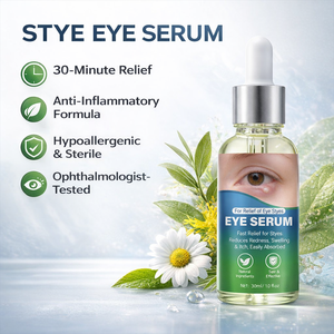 Sérum pour les <span class=keywords><strong>yeux</strong></span> Stye, acide hyaluronique, traitement anti-âge apaisant pour les <span class=keywords><strong>yeux</strong></span>, soulagement des rougeurs <span class=keywords><strong>et</strong></span> des irritations, soin doux pour les <span class=keywords><strong>yeux</strong></span> sensibles - Product Image 2