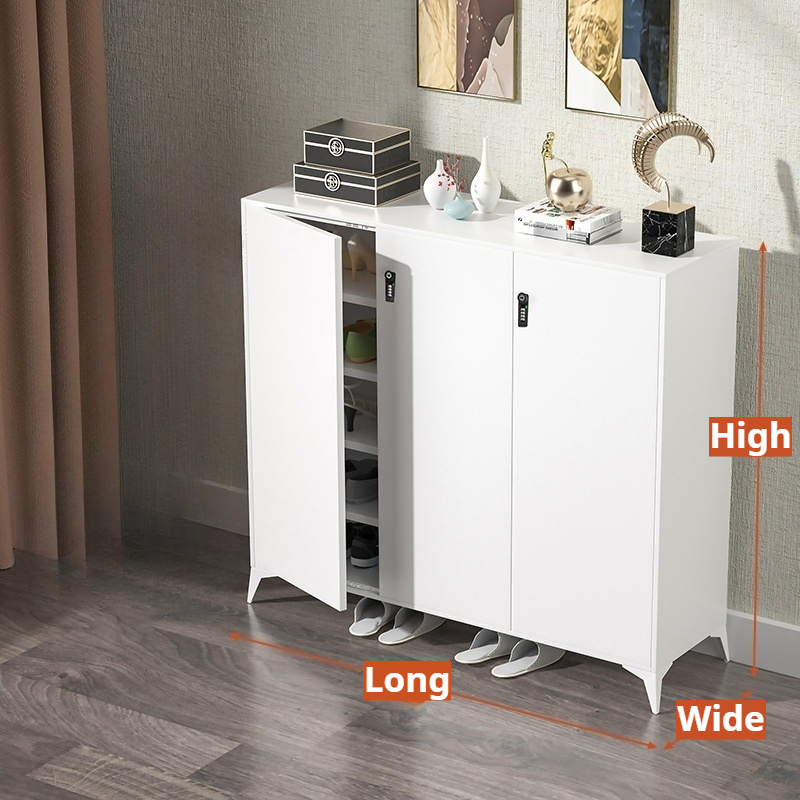 Elegante modello di Password bianco-100cm Tri-fold