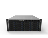 Baie de disque dur SATA/SAS 6G à échange à chaud 20 baies, serveur de stockage 4U, châssis avec facteur de forme ATX, ventilateur horizontal en plastique, en stock