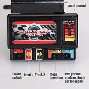 <span class=keywords><strong>Circuit</strong></span> de <span class=keywords><strong>train</strong></span> électrique en plastique ABS avec télécommande - Autorama Racing <span class=keywords><strong>Circuit</strong></span> Slot Cars à l'échelle 1:64 pour garçons - Product Image 6