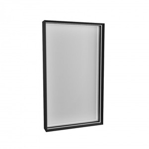 App Flaminia 120 specchio per il trucco a LED di lusso Art déco a parete ovale incorniciato specchio da bagno per la decorazione cosmetica luce per il trucco - Product Image 3