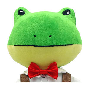 Rana de peluche gordita de alta calidad, Animal de peluche suave <span class=keywords><strong>para</strong></span> bebé de fábrica, muñeco de trapo bonito, juguete de peluche - Product Image 5