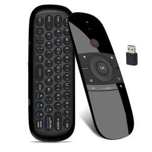 เมาส์ไร้สายขนาดเล็ก รีโมทคอนโทรล คีย์บอร์ดไร้สาย สำหรับสมาร์ททีวี - Product Image 1