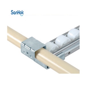 28mm Lean de 41mm de rodillos de abrazadera de tubo de las articulaciones de conector de dispositivo para banco de trabajo transmitir la gravedad de flujo de cartón carril - Product Image 1