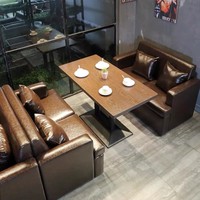 Mobilier commercial pour la restauration, les cafés, les fast-foods et les clubs : banquette en cuir, banquette sectionnelle, banquette, sièges, chaise de restaurant, table