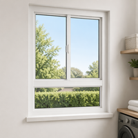 Moderne Doppelverglaste Aluminium-Schiebefenster mit Thermischer Trennung für Wohn- und Villenprojekte