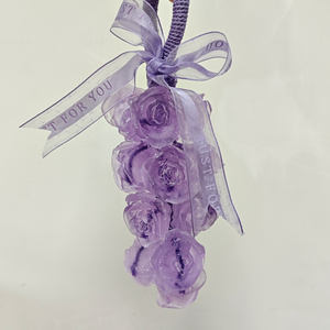 Sapone Artigianale OEM a Forma di Rosa con Cristalli Trasparenti, Aminoacidi ed Erbe Anti-Acne per Tutti i Tipi di Pelle, Elegante - Product Image 4