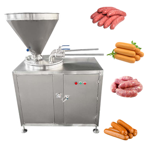 Hoge kwaliteit volautomatische vacuüm worst elektrische verticale snelle worstvuller <span class=keywords><strong>enema</strong></span> machine CE - Product Image 1