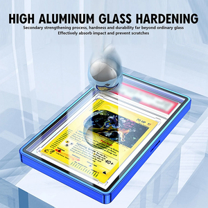 Étui <span class=keywords><strong>de</strong></span> protection magnétique robuste en aluminium anti-UV pour cartes gradées PSA/BGS – Vente chaude - Product Image 5