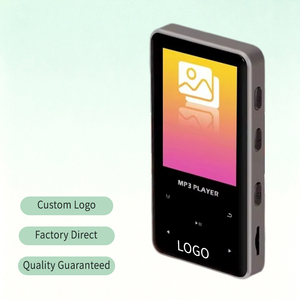 เครื่องเล่น MP3 แบบพกพาหน้าจอสัมผัสโลหะขนาดเล็ก ผลิตตามสั่งจากโรงงาน พร้อมวิทยุ FM อีบุ๊ก เครื่องบันทึกเสียง รองรับการ์ด TF สำหรับนักเรียน กิจกรรมกลางแจ้ง และกีฬา - Product Image 1