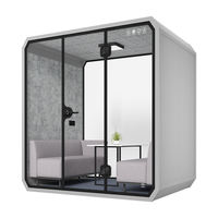 Cabine insonorisée mobile en alliage d'aluminium