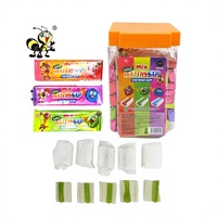 Chewing-gum Wathsap avec cœur en gelée colorée, bonbons sucrés, nouveauté alimentaire pour enfants, dessert