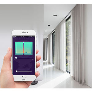 Rail de <span class=keywords><strong>rideau</strong></span> Serpentine Tringle à <span class=keywords><strong>rideau</strong></span> en forme de S en alliage d'aluminium Rail droit Rail incurvé Bay Window Slide Rail Guide. - Product Image 5