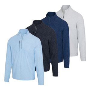 Sudadera de Golf para Hombre con Cierre de 1/4, 350 g/m², con Impresión y Bordado OEM - Product Image 1