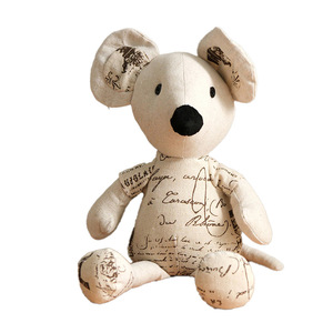 Fabric Animal Door Stop Mickey <b>Mouse</b> Design Floor Mount Durable Home Decoration Windproof Anti Collision Ornament - Product Image 4