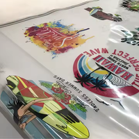 Rouleau de film de transfert DTF 13 pouces x 328 pieds, feuilles prétraitées transparentes double face en PET, résistantes à la chaleur pour imprimante jet d'encre Eps, impression directe