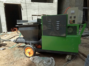 Equipo de Pulverización de Mortero de Alta Potencia, Fácil de Operar, Máquina de Pulverización de Yeso para Interiores y Exteriores - Product Image 3