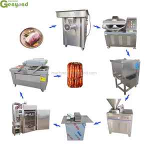 Chaîne de production industrielle de saucisse de Bologne de mortadelle 100 kg/H - Product Image 3