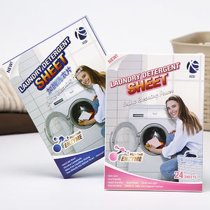 Détergent à lessive Feuilles de lavage automatique Vêtements Nettoyage des bandes enzymatiques - Product Image 3