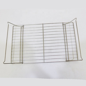 Su misura in acciaio inossidabile griglia per biscotti per la cottura arrostita alla griglia per l'asciugatura del forno per mezza teglia - Product Image 5