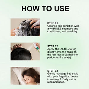 Tratamiento de pérdida de cabello tópico de espuma para mujeres una vez al día para mujeres Regrow Fuller más grueso sin perfume Suministro de 4 meses Spray para el crecimiento del cabello - Product Image 3