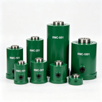 Vérin hydraulique simple effet en acier allié ultra-mince RMC-201, 20 tonnes, cylindre séparé, levage 44 mm, pour espaces étroits