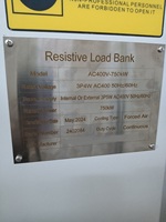 Banc de charge fictif résistif Triumph Load AC 400V 700kW