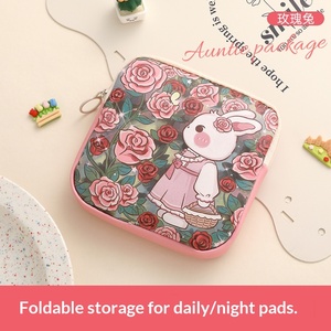 กระเป๋าใส่เหรียญพกพา ลายภาพวาดสีน้ำมันของแวนโก๊ะ  กระเป๋าเก็บสายหูฟัง สายดาต้า  กระเป๋าใส่ลิปสติก  กระเป๋าเดินทางอเนกประสงค์ความจุเยอะ - Product Image 6