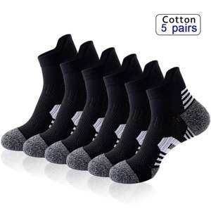 Custom Logo Men's Thick Towel Bottom Breathable Sports <b>Socks</b> Outdoor Running Basketball Hiking Badminton Men <b>Socks</b> Sports - Product Image 4