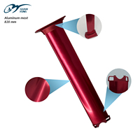 Hydrofoil de 19 mm en alliage d'aluminium, axe de mât de 75 cm, base de fuselage de 625 mm, Doodad, pour SUP Foiling en position couchée, usage polyvalent en eaux océaniques