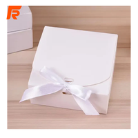 Mini Cajas de Regalo de Papel de Alta Gama, Impermeables y Personalizadas, con Lazo y Carpetas para Bodas, Cumpleaños, Bolsitas para Dulces, Navidad