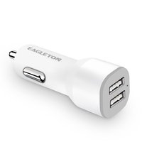 Nouveaux produits électroniques chargeur de voiture OEM 2.4A 2USB 12W adaptateur universel 12-24V charge rapide pour la charge rapide des téléphones