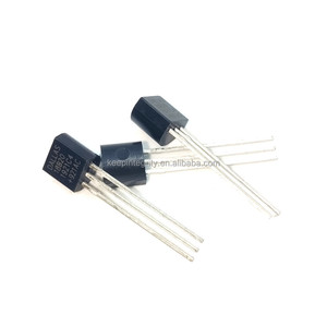BOM Serviços DS18B20 + TO-92 ICs programáveis Original Termômetro Digital Sensor de Temperatura Chip DS18B20 - Product Image 2