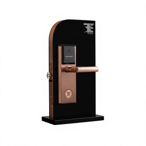 กุญแจล็อคประตูโรงแรมอัจฉริยะ Rose Gold TES 301 SB พร้อมระบบควบคุมการเข้าออกด้วยคีย์ RFID แบบมือถือ - ระบบล็อคดิจิทัลที่ปลอดภัย - Product Image 1