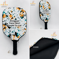 Sac de raquette de pickleball à marque privée, rembourré, avec corps souple et fermeture éclair fluide, pour utilisation en extérieur sur le terrain, fabriqué en Chine