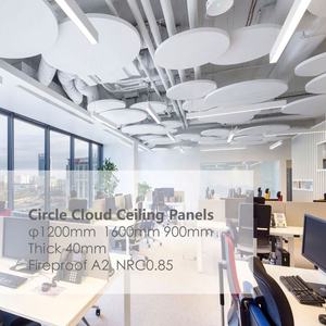 Panneau acoustique <span class=keywords><strong>Code</strong></span> SH 3D Diffuseur mural Pare-son <span class=keywords><strong>en</strong></span> mousse Câble <span class=keywords><strong>en</strong></span> acier Panneaux suspendus sans fil - Product Image 2